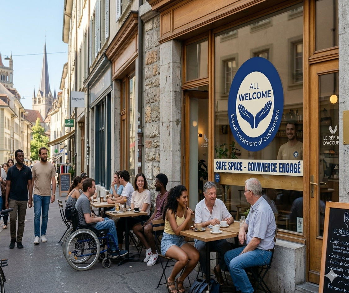 Le Commerce All Welcome, une safe space